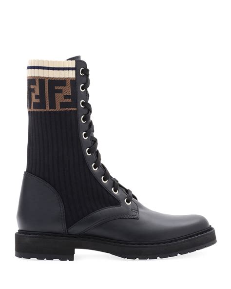 fendi combat boots replica|thigh high fendi boots.